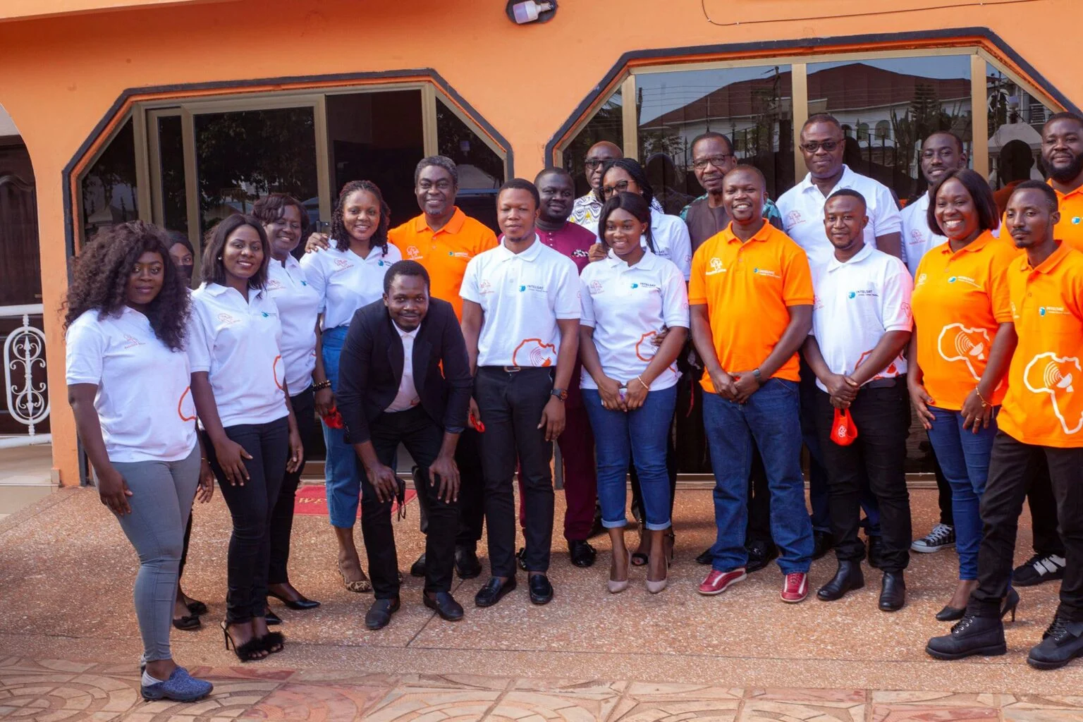 GJA Delegation Visits Satellite Africa